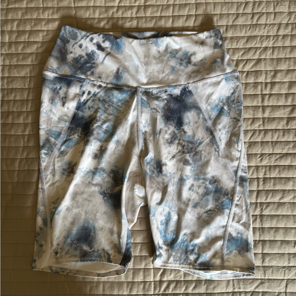 Soma Women's Blue Tie-Dye Shorts